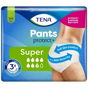TENA Pants Protect+ Super Small Pack of 12