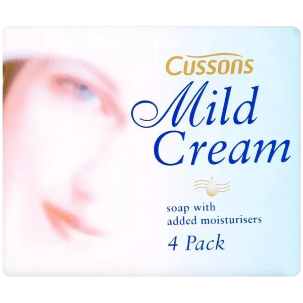 Cussons Mild Cream Soap Bar 85g Pack of 4