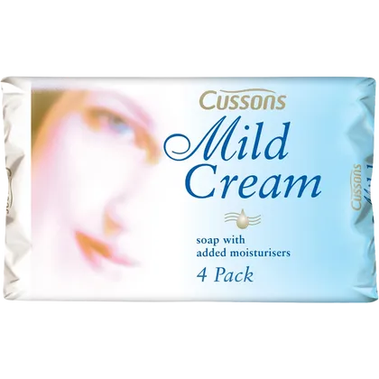 Cussons Mild Soap Bar 85g Pack of 4