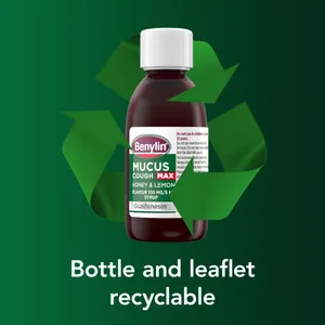 Benylin Mucus Cough Max Honey & Lemon Syrup 300ml