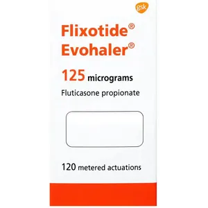 Flixotide Evohaler Cfc-free 125mcg (FLUTICASONE PROPIONATE 120 dose)