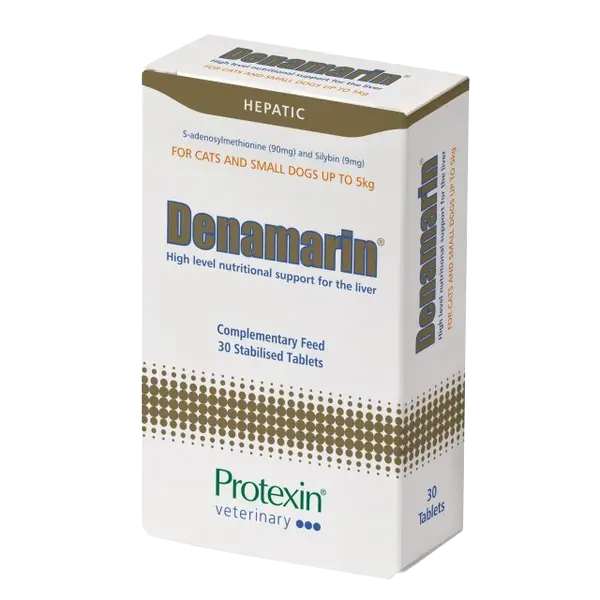 Denamarin Tablets for Cats/Small Dogs Up To 5kg 90mg Pack of 30