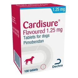 Cardisure 1.25mg Flavoured Tablet for Dogs (Pimobendan)
