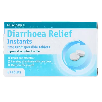 Diarrhoea Relief Instants Tablets Pack of 6