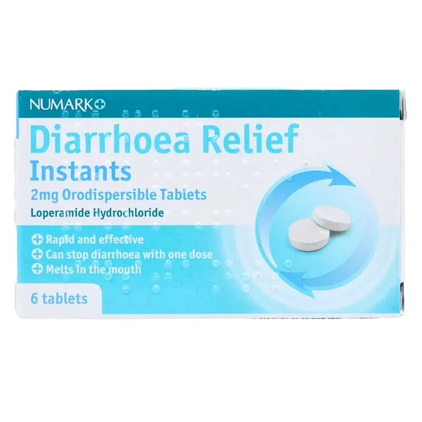 Numark Diarrhoea Relief Instants Tablets Pack of 6