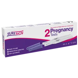 Suresign Pregnancy Test Strips Pack of 2
