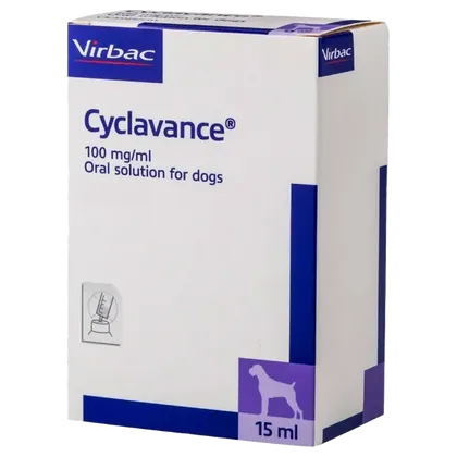 Virbac Cyclavance 100mg/ml Oral Solution (15ml)