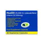 HuxD3 Capsules 20000IU Colecalciferol Pack of 30