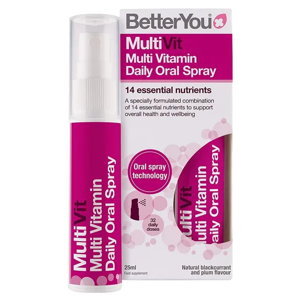 BetterYou Multivit Daily Oral Spray 25ml