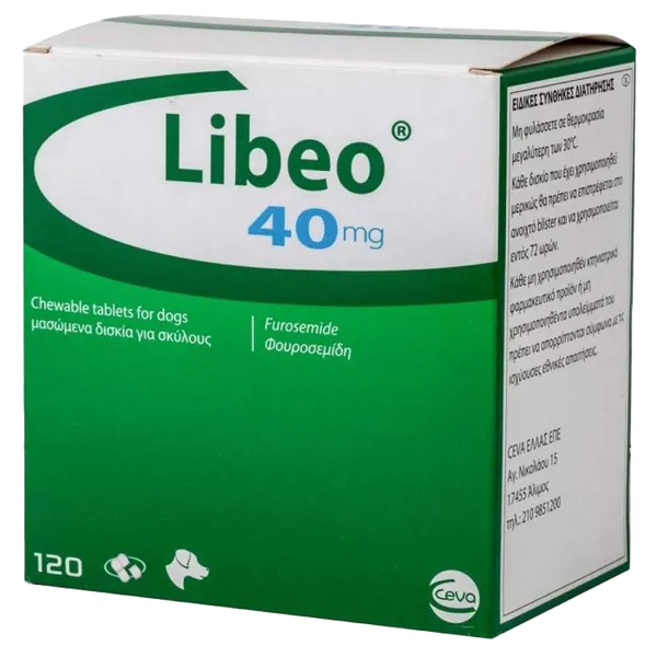 Libeo 40mg Tablet for Dogs (Furosemide)