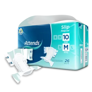 Attends Slip Regular 10 Medium Pads Pack of 26