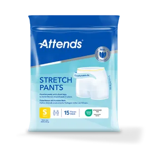 Attends Stretch Pants Small Pack of 15