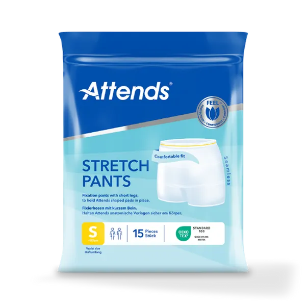 Attends Stretch Pants Small Pack of 15