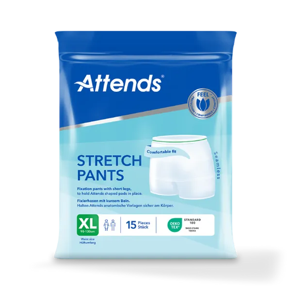 Attends Stretch Pants Extra Large Pack of 15