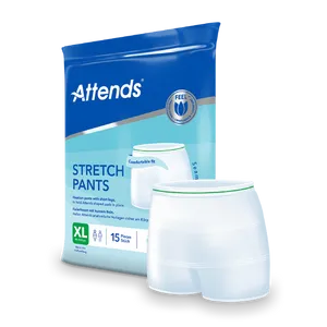 Attends Stretch Pants Extra Large Pack of 15
