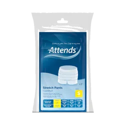 Attends Stretch Pants Comfort Small Pack of 3