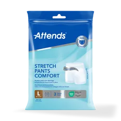 Attends Stretch Pants Comfort Large Pack of 3