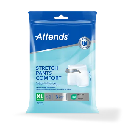 Attends Stretch Pants Comfort Extra Large Pack of 3