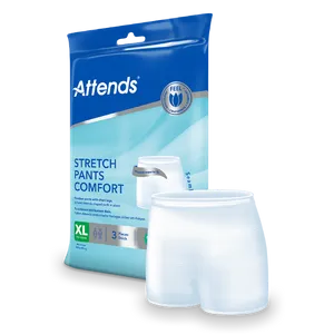 Attends Stretch Pants Comfort Extra Large Pack of 3