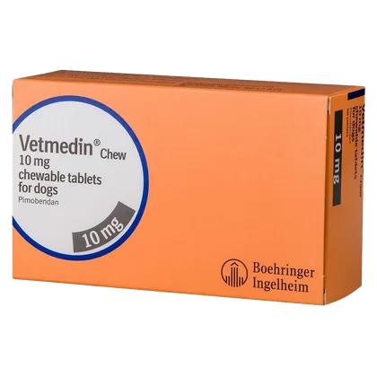 Vetmedin Chewable 10mg Tablet  (Pimobendan)