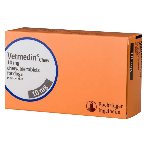 Vetmedin Chewable Tablet 10mg (Pimobendan)
