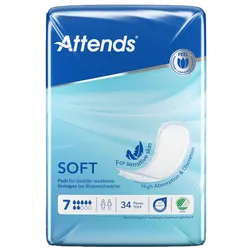 Attends Soft 7 Pack of 34