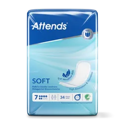 Attends Soft 7 Pack of 34