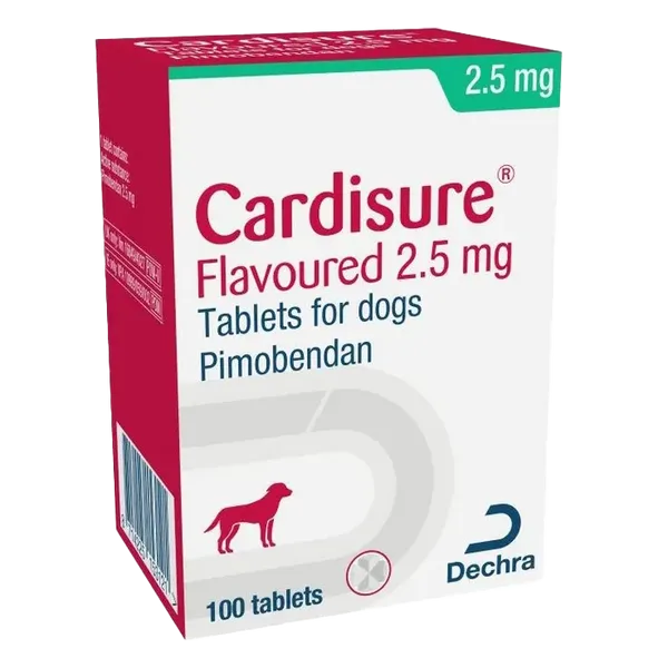 Cardisure 2.5mg Flavoured Tablets for Dogs (Pimobendan)