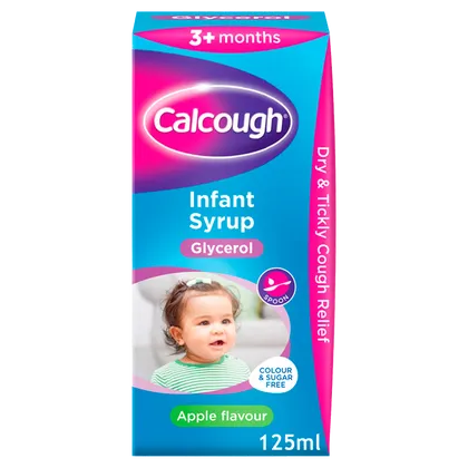 Calpol Calcough Infant Syrup 125ml