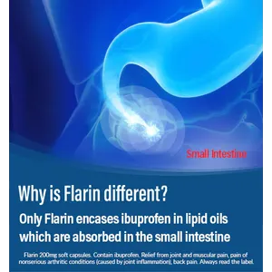 Flarin Ibuprofen 200mg Capsules Pack of 12