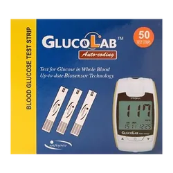 GlucoLab Blood Glucose Test Strips Pack of 50