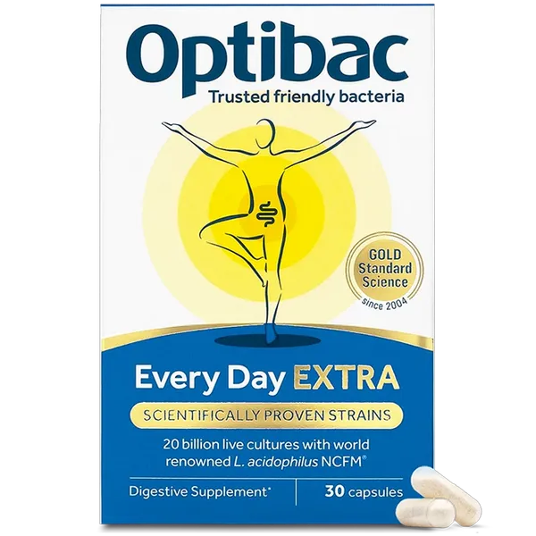 OptiBac for Every Day Extra Strength Capsules Pack of 30