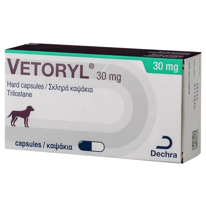 Vetoryl Capsule 30mg (Trilostane)