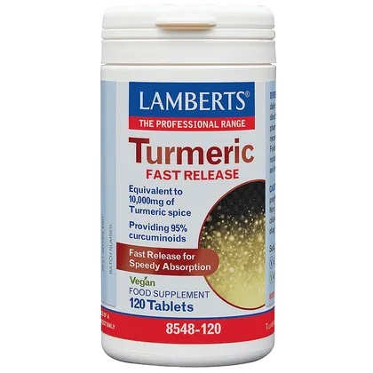 Lamberts Turmeric Fast Release Tablets Pack of 120