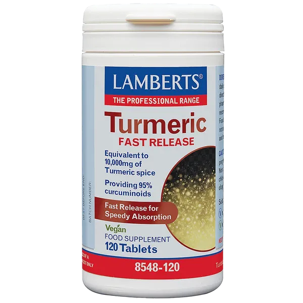 Lamberts Turmeric Fast Release Tablets Pack of 120