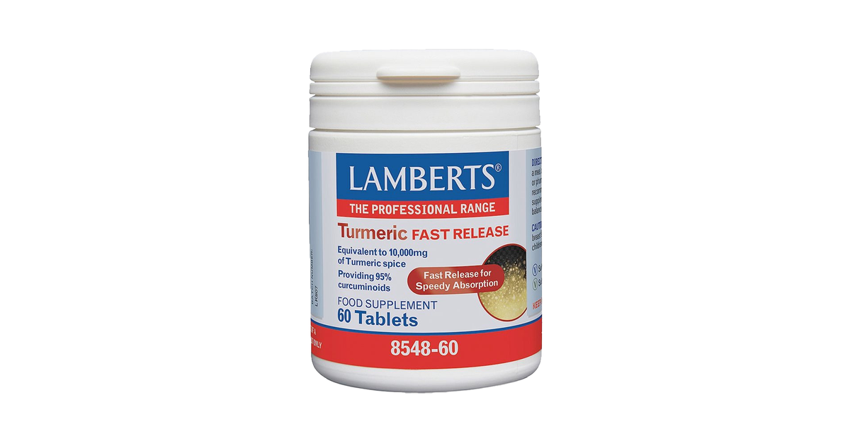 Lamberts Turmeric Fast Release Tablets Pack of 60