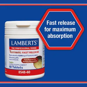 Lamberts Turmeric Fast Release Tablets Pack of 60