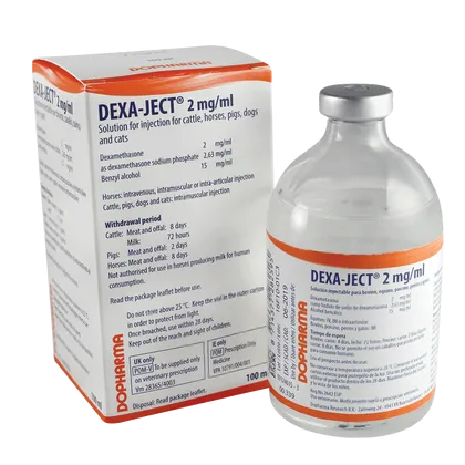 Dexa-ject (Dexamethasone) 2mg/ml Injection 100ml
