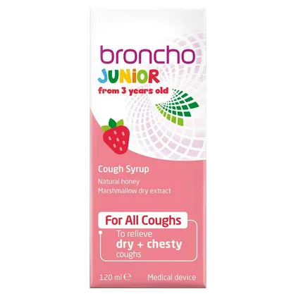 Bronchostop Junior Cough Syrup 120ml