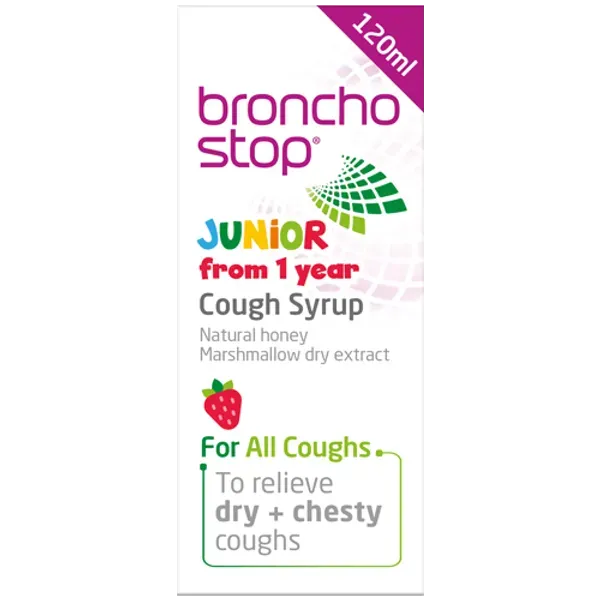 Bronchostop Junior Cough Syrup 120ml