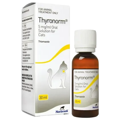 Thyronorm 5mg/ml Oral Solution for Cats 30ml