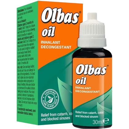 Olbas Oil Inhalant Decongestant 30ml