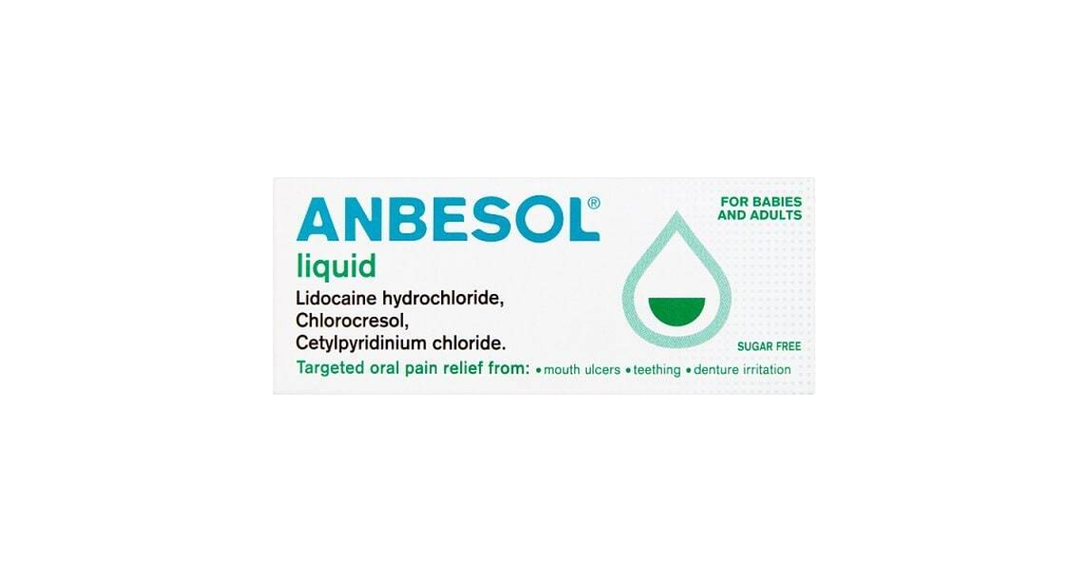 Anbesol Oral Liquid 10ml