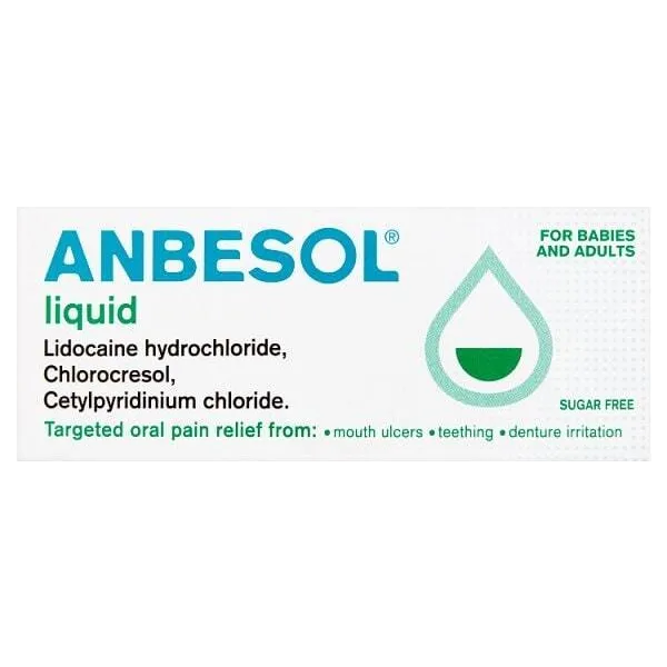 Anbesol deals liquid teething