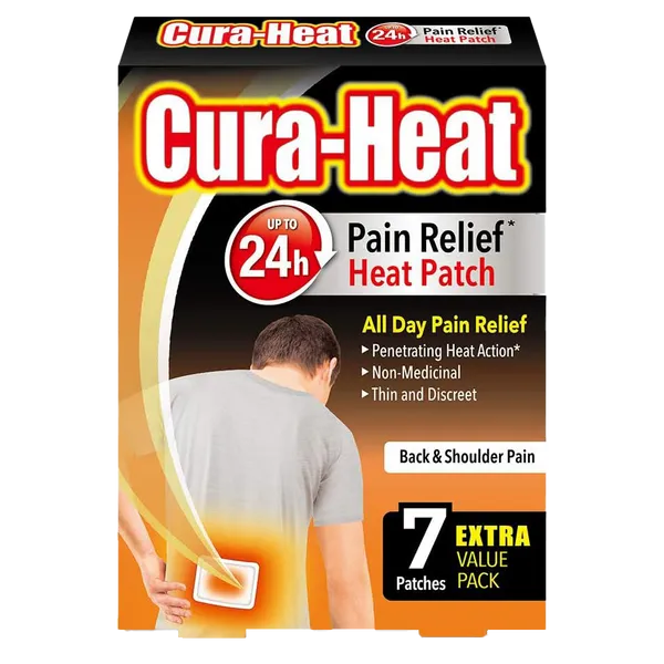 Cura-Heat Direct to Skin Back & Shoulder Pain