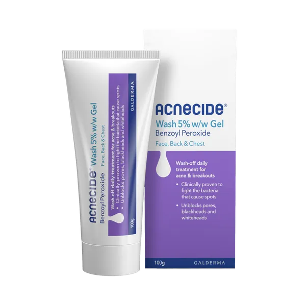 Acnecide Wash 5% w/w Gel 100g