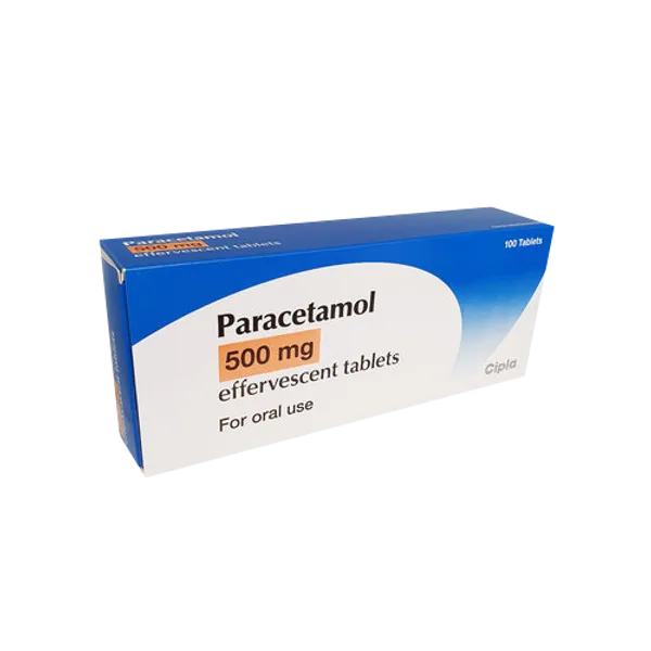 Paracetamol 500mg Effervescent Tablets Pack of 100