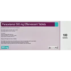 Paracetamol 500mg Effervescent Tablets Pack of 100