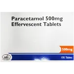 Paracetamol 500mg Effervescent Tablets Pack of 100