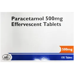 Paracetamol 500mg Effervescent Tablets Pack of 100